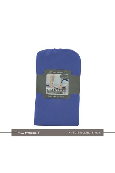 INREST 100% Cotton INREST Fitted Sheet 160*200 + 38 cm