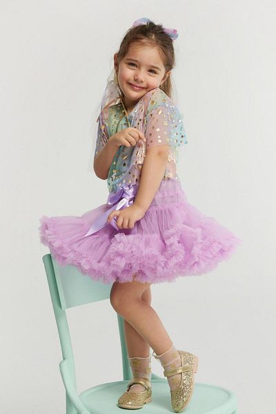 Le Mabelle Lilac Girl's Tutu Skirt - Bonita