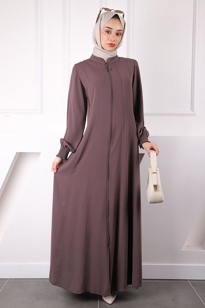 İmajButik Σκούρο βιζόν μανίκι Gimped Ferace