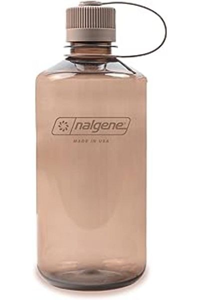 Mu Art Ahşap Nalgene Sustain Tritan Bpa-Free Water Bottle, 50% Plastic Waste, 907 G, Narrow Mouth, Moka