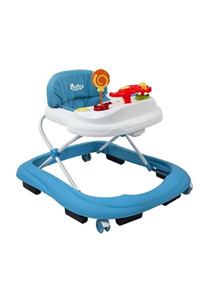 toysclub BABY HOPE 217 LÜKS OYUNCAKLI YÜRÜTEÇ MAVI BEYAZ