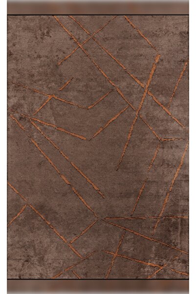 Apex Halı Hare Premium 1313 Kahve Kiremit Özel Dokuma Tezgah Halısı