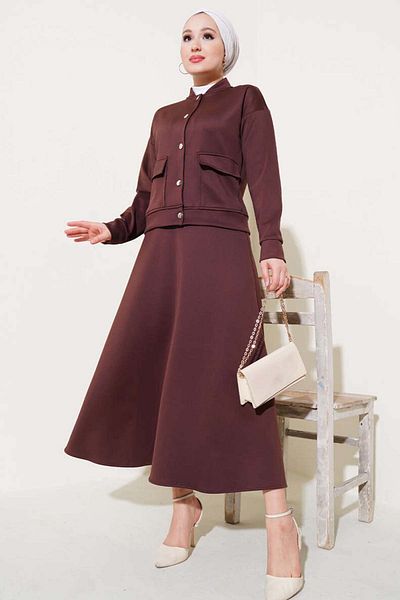 İKLİM LİFE Skirted Double Suit