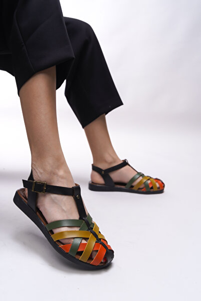 Riccon Gresradyl Women's Sandals 0012825   Black