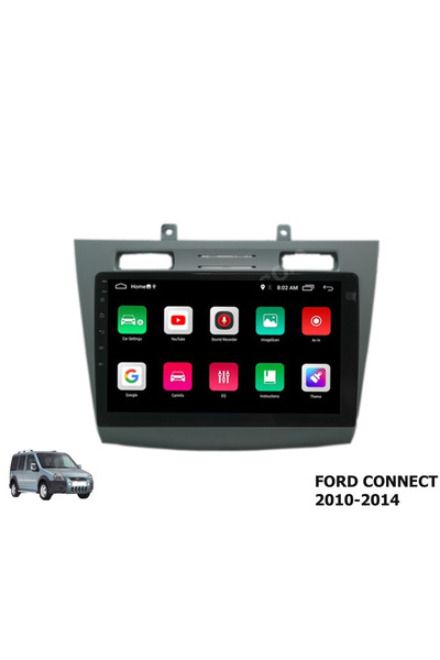 Genel Markalar Ford Connect 2010-2014 4gb Uyumlu 4Ram-64gb Hafıza Carplay-and...