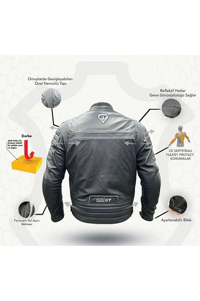 Forte GT Jacket 2002001 Buffalo Genuine Leather