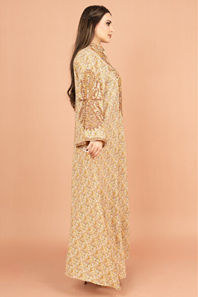 IKKXA Crystal and Thread Elegance Jalabiya