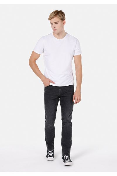Colin's 044 Karl Straight Fit Low Waist Straight Leg Men's Black Jean Pants