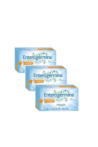 Enterogermina إنتروجيرمينا بروبيوتيك (20+20+20) 3 قطع