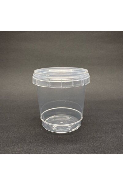 Pause Art Home 150 CC PLASTİK KOVA - ŞEFFAF - 150 ML GIDAYA UYGUN SIZDIRMAZ K...