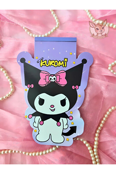 Ceylan Kırtasiye Sanrio Kuromi ve Arkadaşları 8 Sayfa Sticker Defteri (1 Adet)