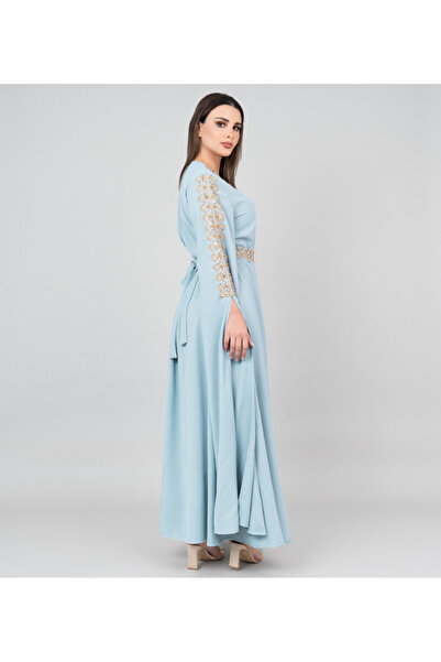 IKKXA Royal Luxe Belted Kaftan