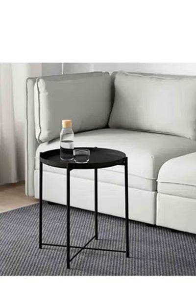 co arma Round table suitable for placing next to the bed or sofa 50*40 cm