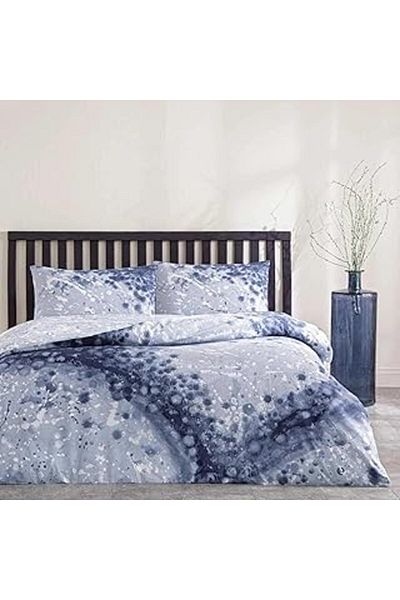 mivento Set cuvertură de pilota Taç Cotton Rex Bleumarin dublu