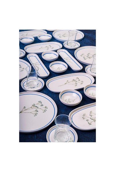 Massimo Lily 30 Piece Breakfast Set for 6 People