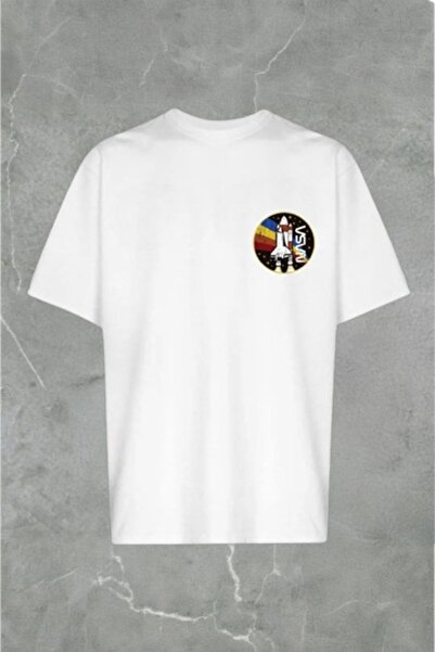 dwnwear Nasa Štampano Oversize Unisex T-shirt