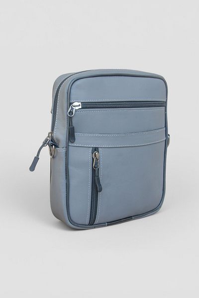 Lederax Τσάντα Messenger από γνήσιο δέρμα αγελάδας LD534