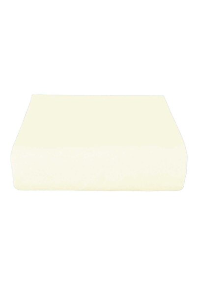 Butik Özlem Double Plain Combed Cotton Amp; # 37;100 Cotton Fitted Sheet 180X200