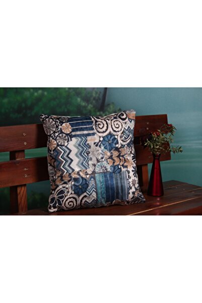 Bolkazan.com Κάλυμμα μαξιλαριού ριχτάρι μονής όψης Floral 43x41