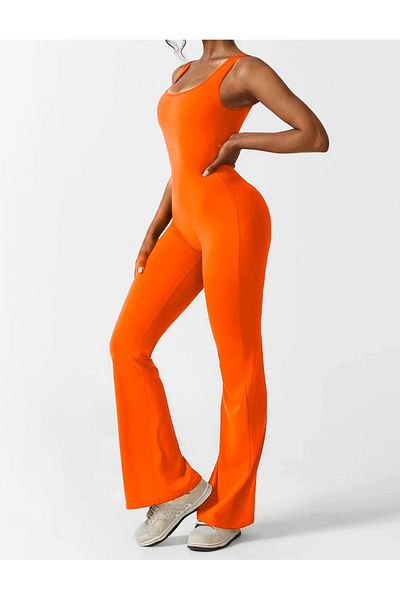 hipnoz butik дамски гащеризон с презрамки без гръб от плат