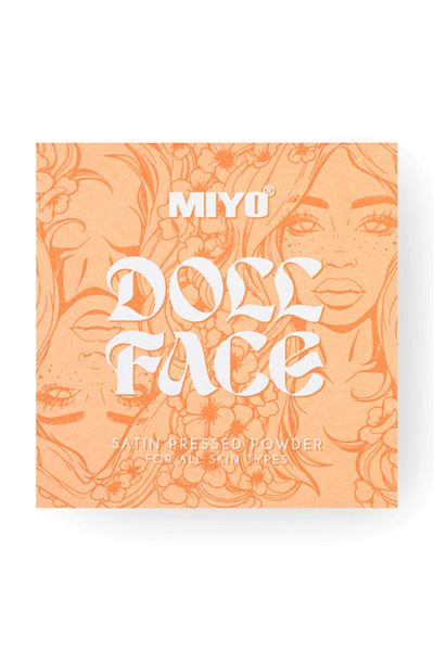 Miyo Doll Face Satin Compact Powder - No-4