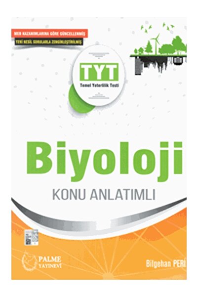 Palme Yayınevi Palme YKS TYT Biyoloji Konu Anlatımlı Palme Yayınları