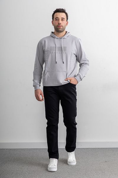 Yüksel Ergül Ανδρικό παντελόνι Casual Fit Premium υφασμάτινο Classic Oversize τζιν