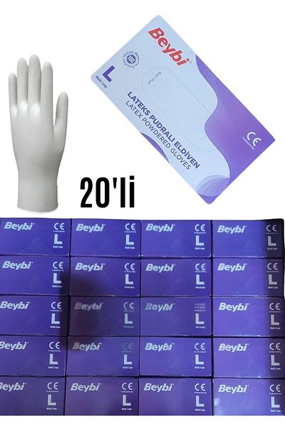 P Parla Latex Powdered Gloves 100 Demand 20 Boxes 1 Parcel S