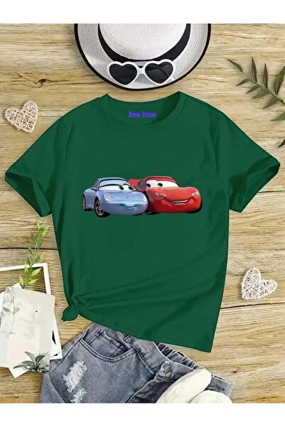 New Shine 1 تي شيرت هدية عند شراء 6 أو أكثر في السلة - تي شيرت ماكوين وسالي ل...