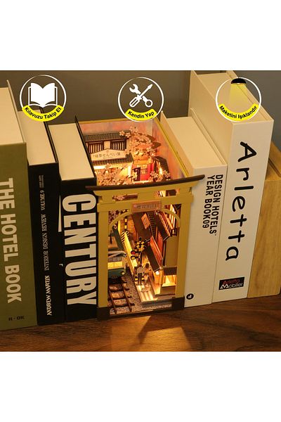 minyaturia DIY Miniature Booknook |   Miniature Model House |   DIY Hobby Set