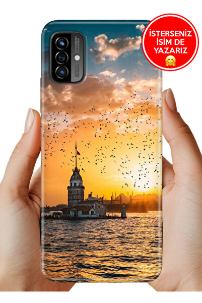 Reeder P13 Blue Max Pro Lite 2022 Kılıf Desenli Baskılı Lens Korumalı Silikon...