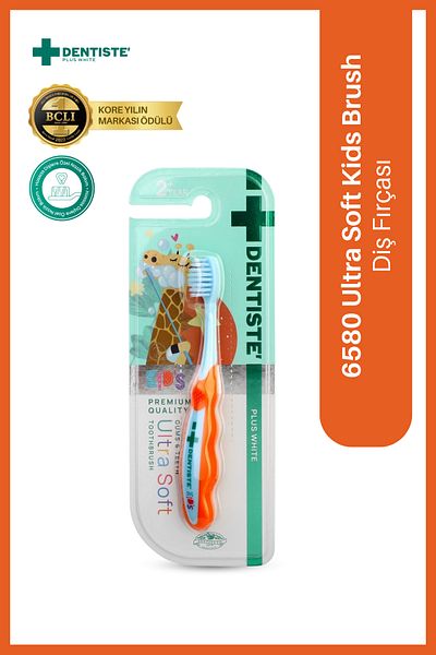 Dentiste Orange-Blue Gum Toothbrush for Children