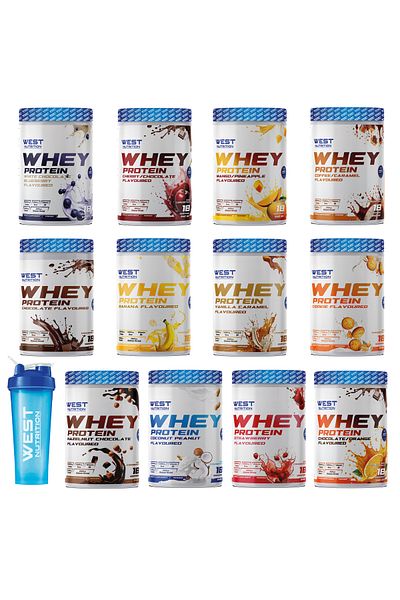 West Nutrition Whey Protein Powder 12 Pieces 540 Gr Introductory Package