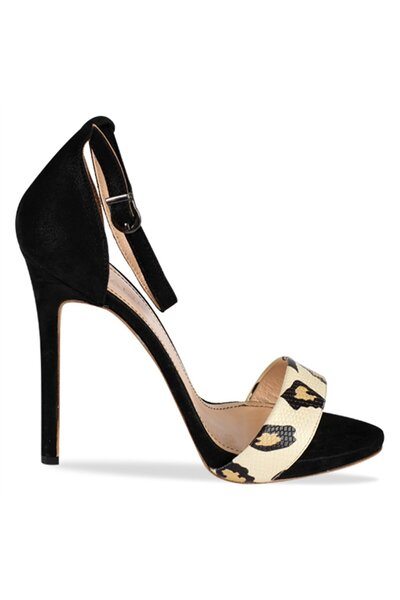 Vario Varıo Dgp164 Bej Ice Black Suede