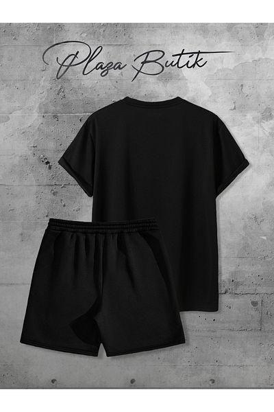Plaza Butik Oh, so Vanilla Printed Shorts Tshirt Bottom Top Set
