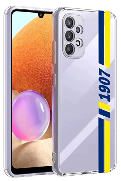 3GEN CASE Samsung galaxy a23 compatible transparent silicone case with fan pattern