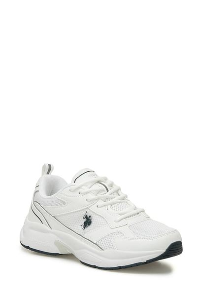 U.S. Polo Assn. A 48704054   Women's White Sneakers