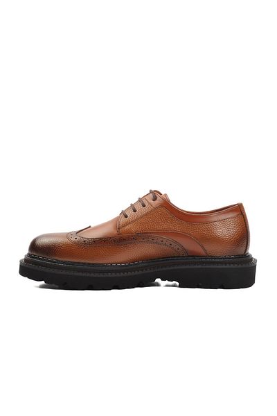 AYAKMOD Ανδρικά παπούτσια casual Premium 110 M Tan από γνήσιο δέρμα