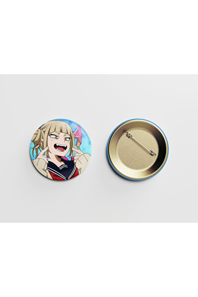 Akumastik My Hero Academia Himiko Toga 1 adet 44mm buton rozet