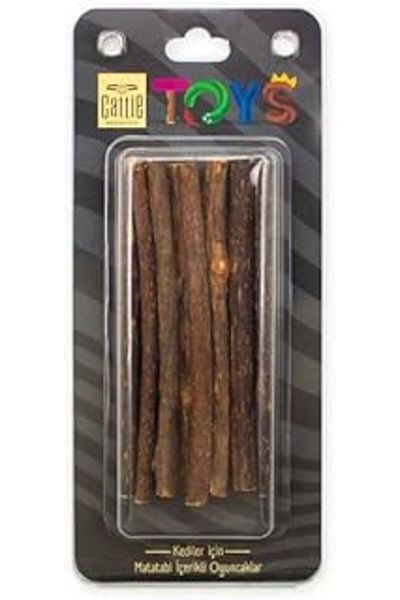 Hepta Collection Cattie Matatabi Content Cat Toy Thick Stick 12 Cm 12 Li