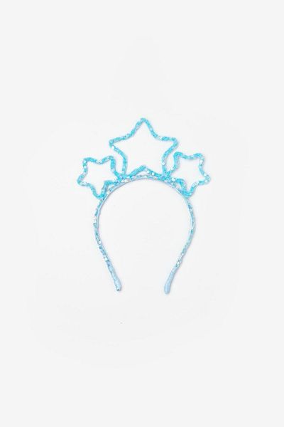 Le Mabelle Starry Blue Sequin Girl's Crown
