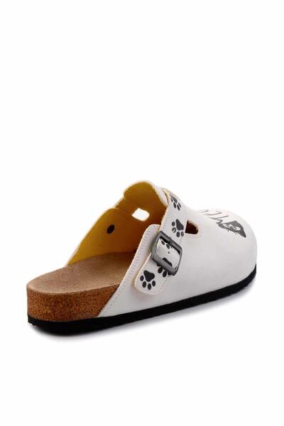 Bambi Beyaz   Kadın Terlik K04468000409