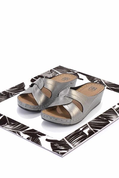 Bambi Papuci de damă Platinum - K 04446185409   Modelul