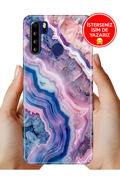 Reeder P13 Blue Max 6.49" Kılıf Lüks Desenli Silikon Cover Case Kap Flues Ame...