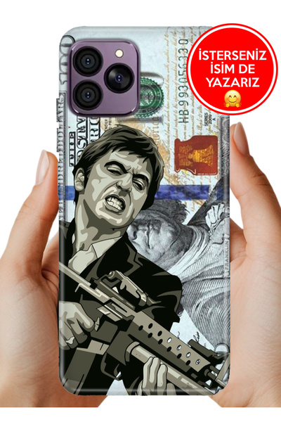 HİKİNG A41 Kılıf Desenli Baskılı Kamera Korumalı Silikon Montana