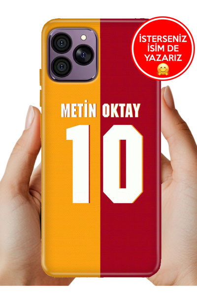 HİKİNG A41 Kılıf Kamera Koruma Rubber Esnek Silikon MetinOktay