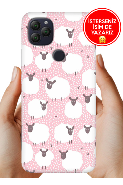 General Mobile GM 22 - GM 22S G312 Kılıf Desenli Baskılı Kamera Korumalı Sili...