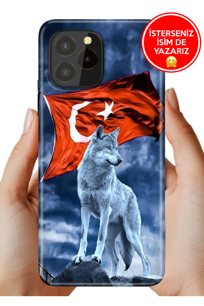 oukitel C21 Pro / Plus Kılıf Desenli Baskılı Kamera Korumalı Silikon Türk TC
