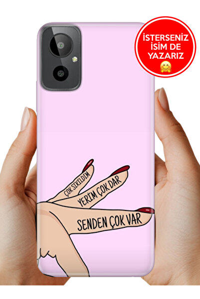 General Mobile GM 23 SE G314 Kılıf Rubber Esnek Silikon Tam Koruma Senden Çok...