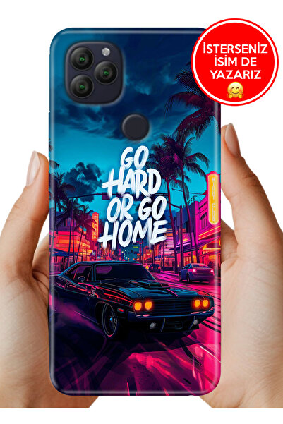 General Mobile GM 22 - GM 22S G312 Kılıf Lüks Desenli Silikon Cover Case Go Hard